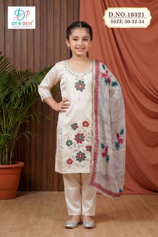 Dt Devi Twisha vol 1 10321 catalog kids ethnic wear wholesale market India