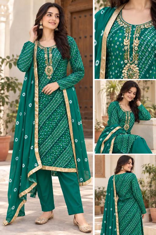 Felocity Bandhej Festival catalog jaipuri print rayon kurti wholesaler