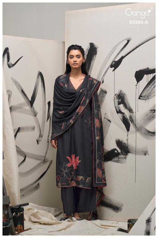 Ganga Berylia 5360 catalog wholesale market for salwar kameez in delhi