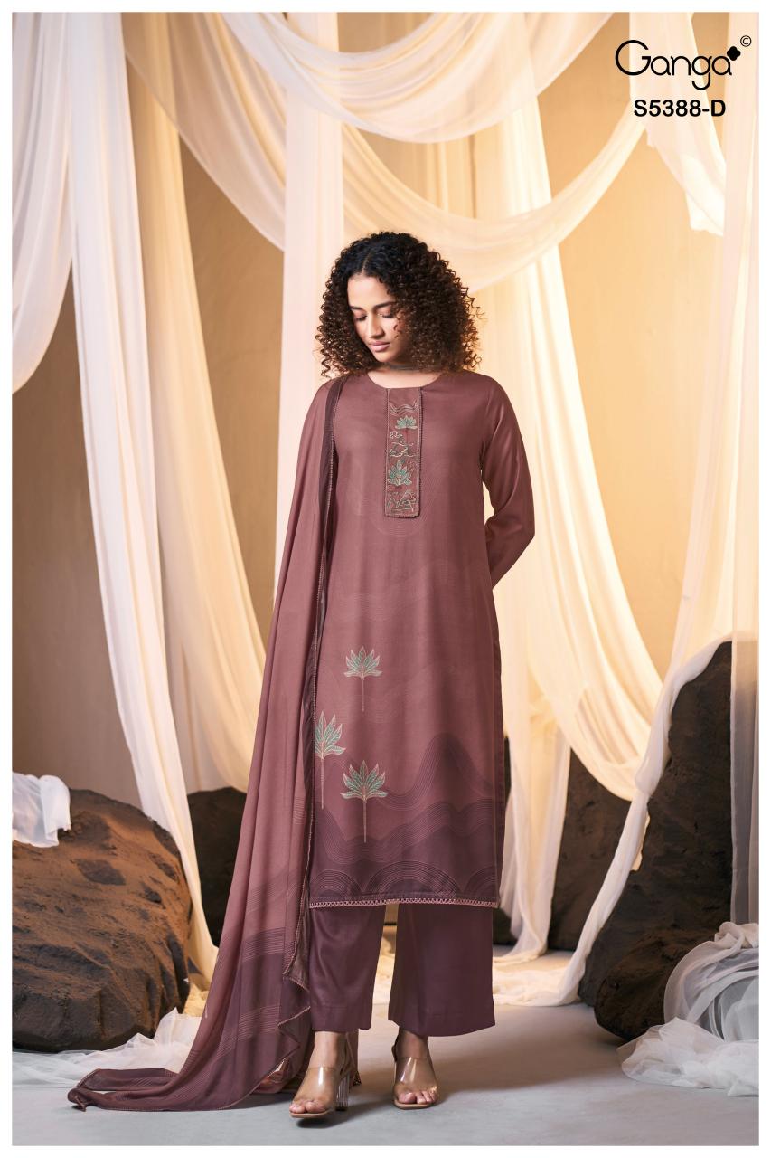 Ganga Cielsa 5388 Catalog wholesale salwar kameez online in india