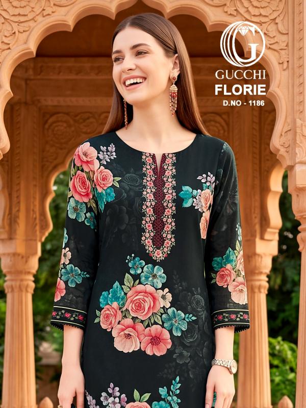Gucchi Florie 1186 catalog wholesale market of salwar kameez in kolkata