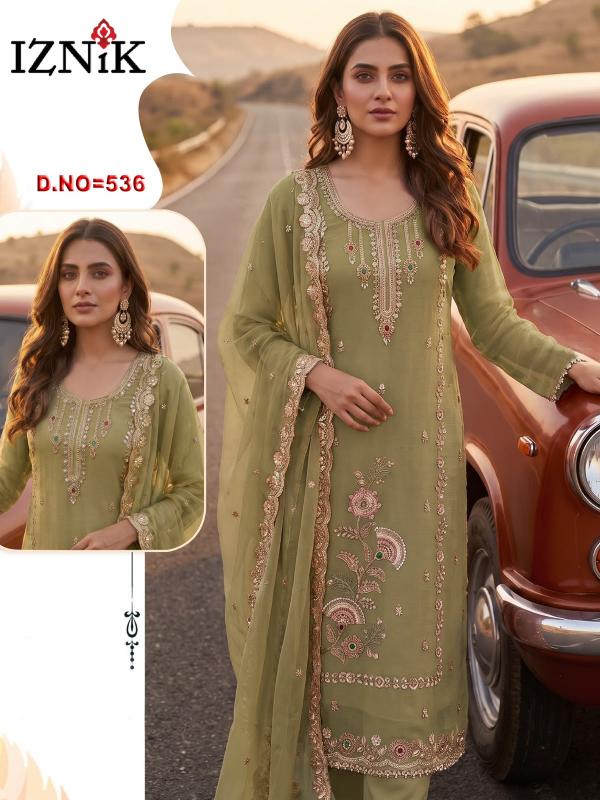 Iznik 536 Catalog designer pakistani suits wholesale