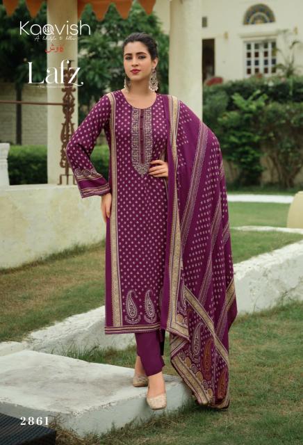 Kaavish Lafz catalog wholesale salwar kameez suits