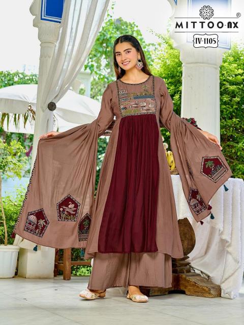 Mittoo IV 1105 & 1106 catalog best branded designer kurti wholesale suppliers