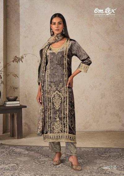 Omtex Ritha Crush vol 44 catalog site textilebuzz com salwar kameez wholesaler