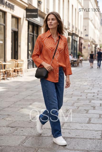 Ossm 1302 & 1303 catalog shirt ladies wear