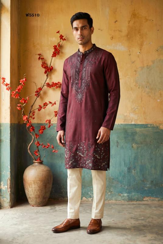 Outluk Wedding vol 55 catalog mens wear kurta in surat