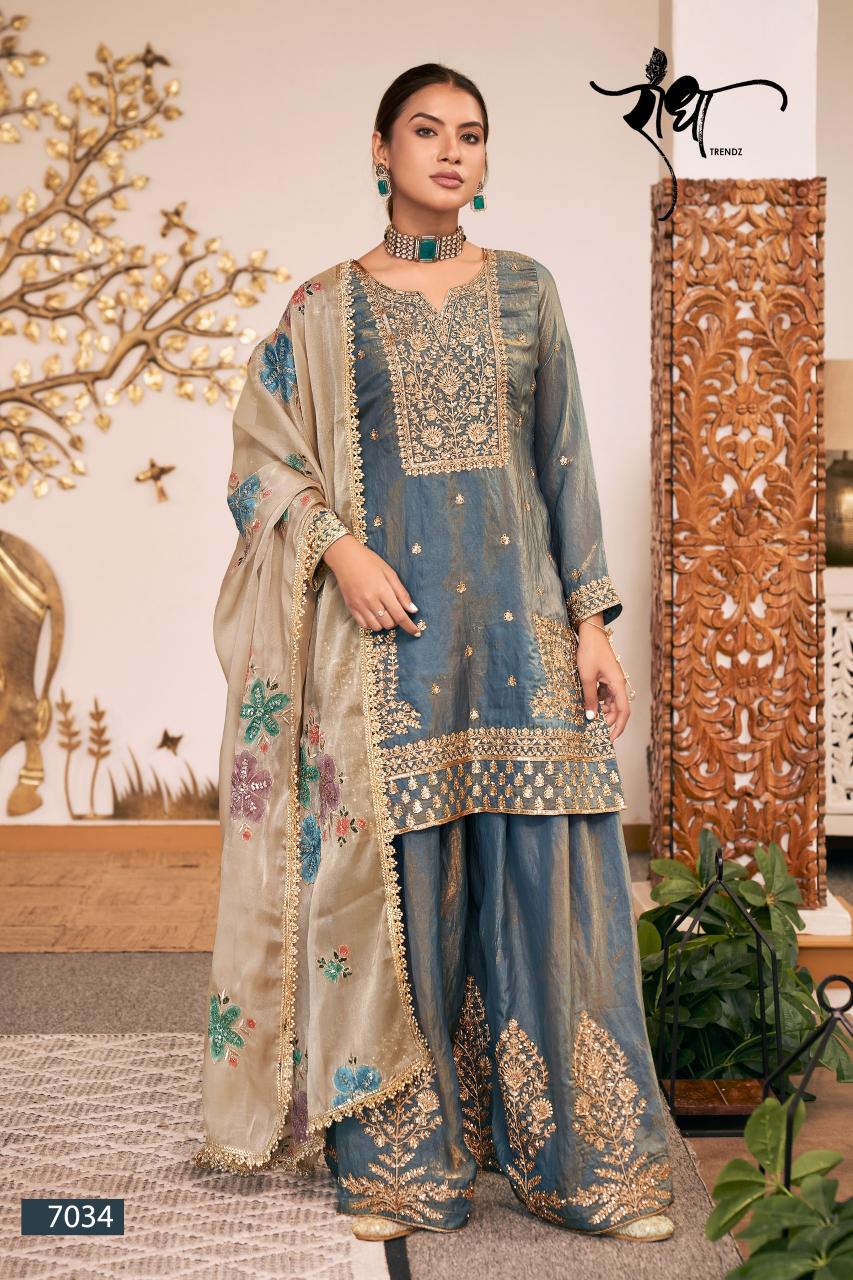 Radha Trendz Sunflower catalog wholesale designer salwar kameez in surat