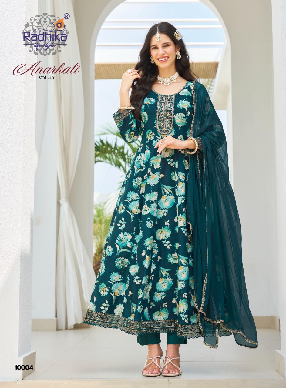 Radhika LifeStyle Anarkali Vol 8 Catalog new branded kurtis catalog wholesale