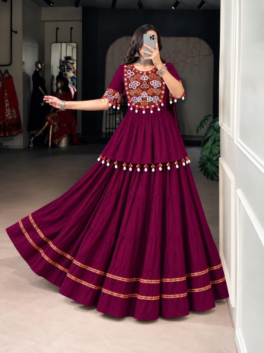 Sabella Dholida Premium catalog navratri lehenga wholesale
