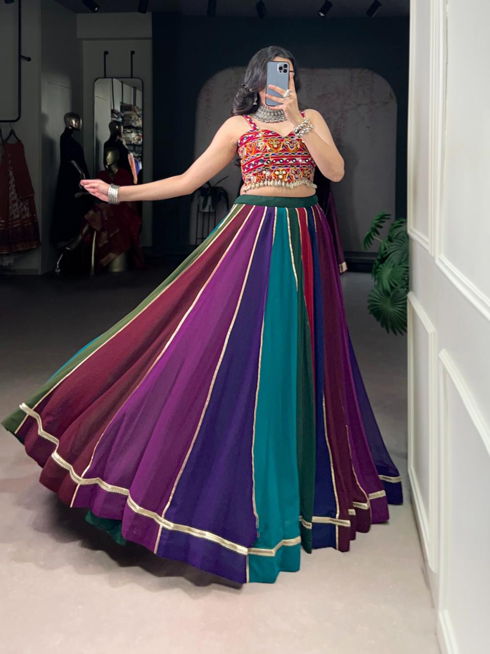 Sabella Georgette vol 14 catalog ludhiana wholesale lehenga market