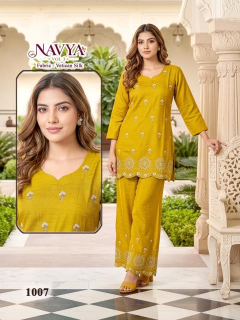 Sabella Navya vol 3 catalog coord set manufacturer