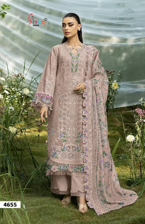 Shree Fabs Elaf Premium Vol 3 catalog Chiffon Dupatta pakistani suits wholesale