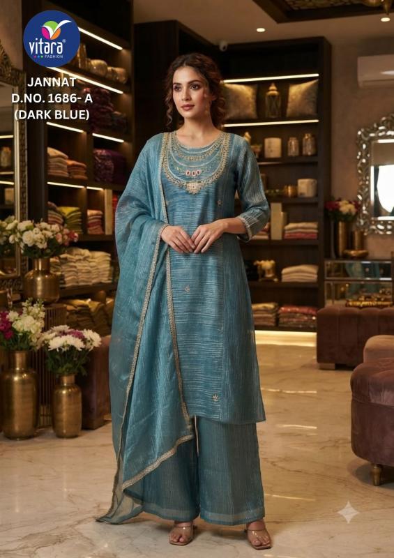Vitara Jannat catalog w branded kurtis wholesale in delhi