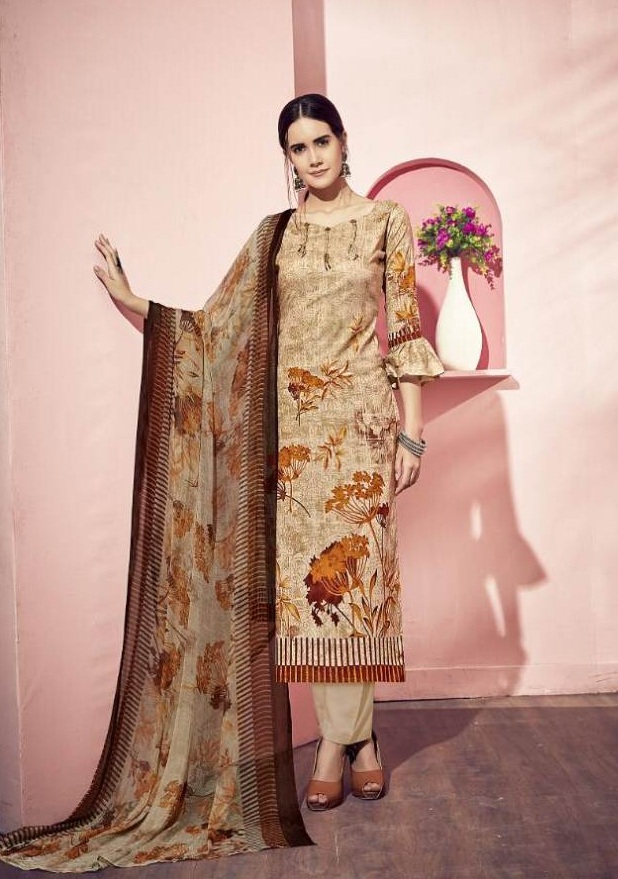 Meenaz By  Sanayaa Cotton Dress Materials Catalogue