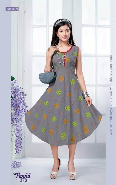 Panna Vol 2 By Kinti Fashion Anarkali Kurtis Catalogue