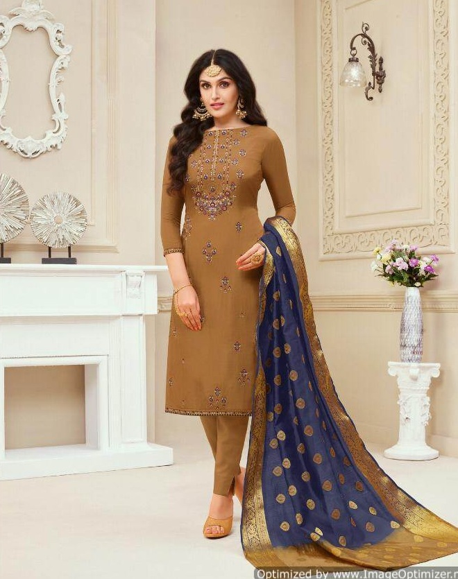 Padmavati Vol 7 By Moof Fashion Designer Dress Materials Catalogue