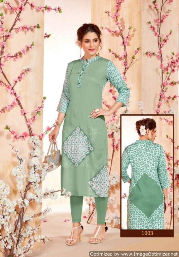Sweety Fashion By Dove Designer Cotton Kurtis Catalogue