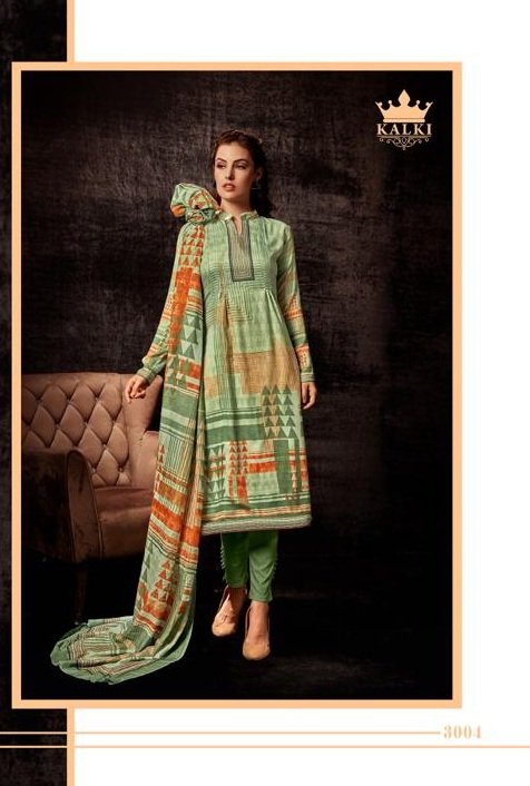 Hrida By Kalki Fashion Printed Dress Materials Catalogue