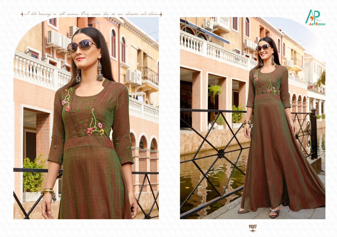 Priness Dhaani Vol 3 Long Party Wear Gown