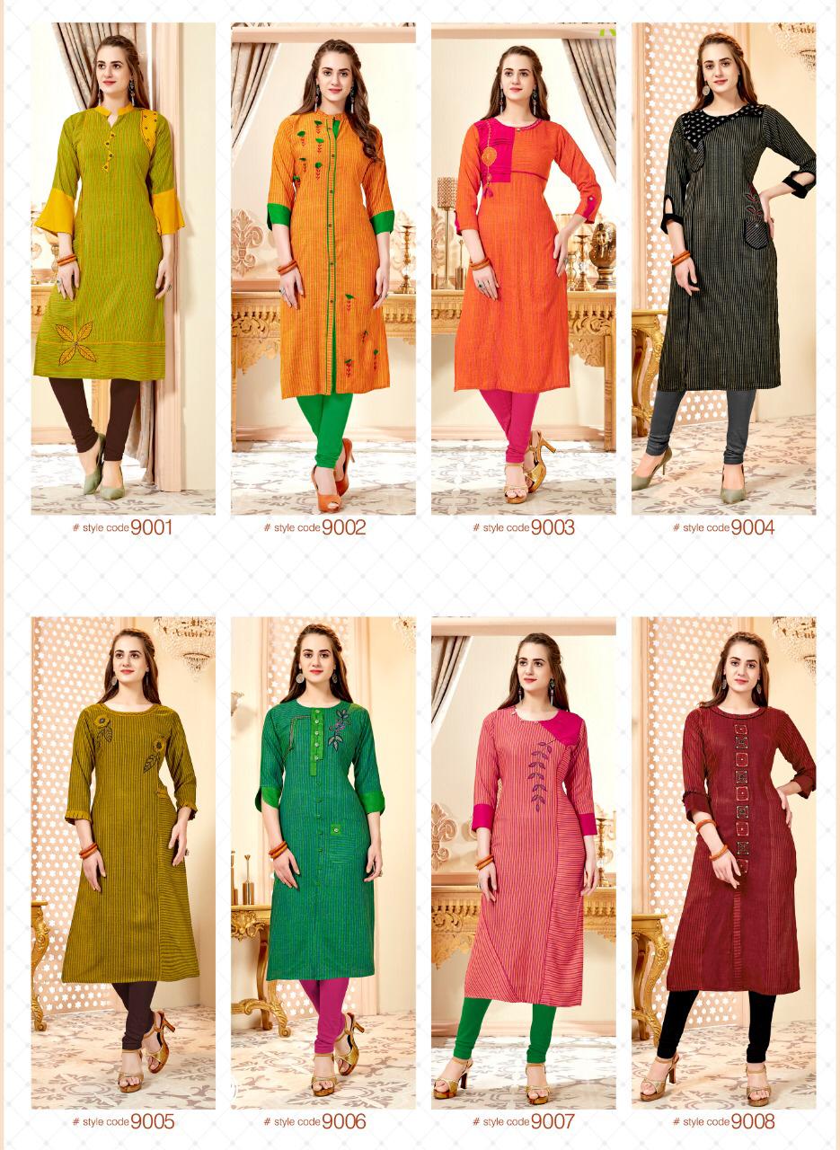 Fancy M to XXL Alena Cotton Kurti, Wash Care: Handwash at Rs 449 in Surat