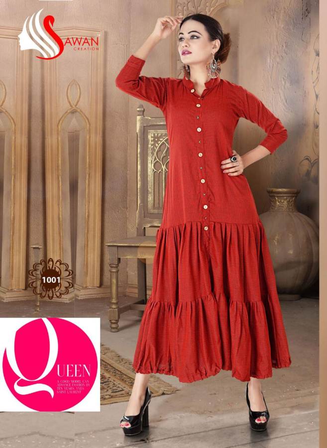 Angelina Vol 1 By Sawan Creations Designer Kurtis Catalogue