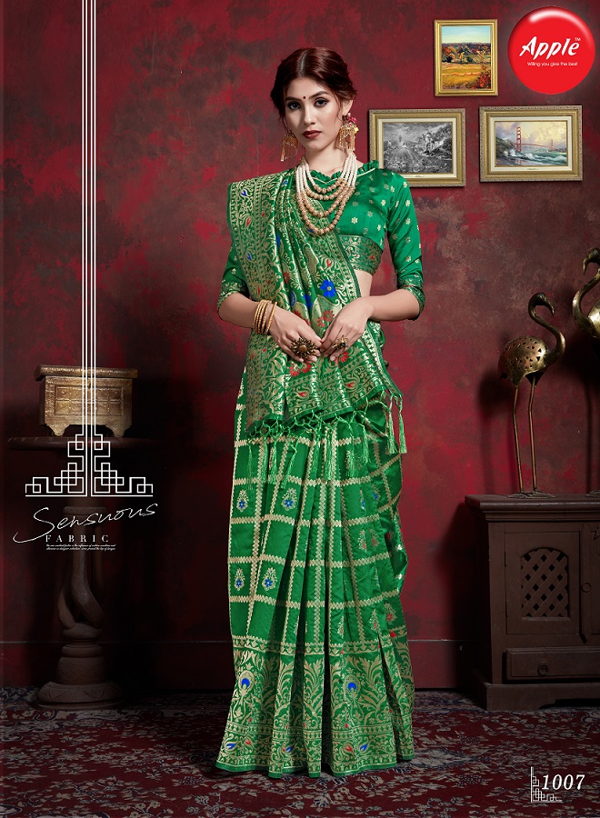 Maher Vol 1 By Apple Fashion Designer Sarees Catalogue
