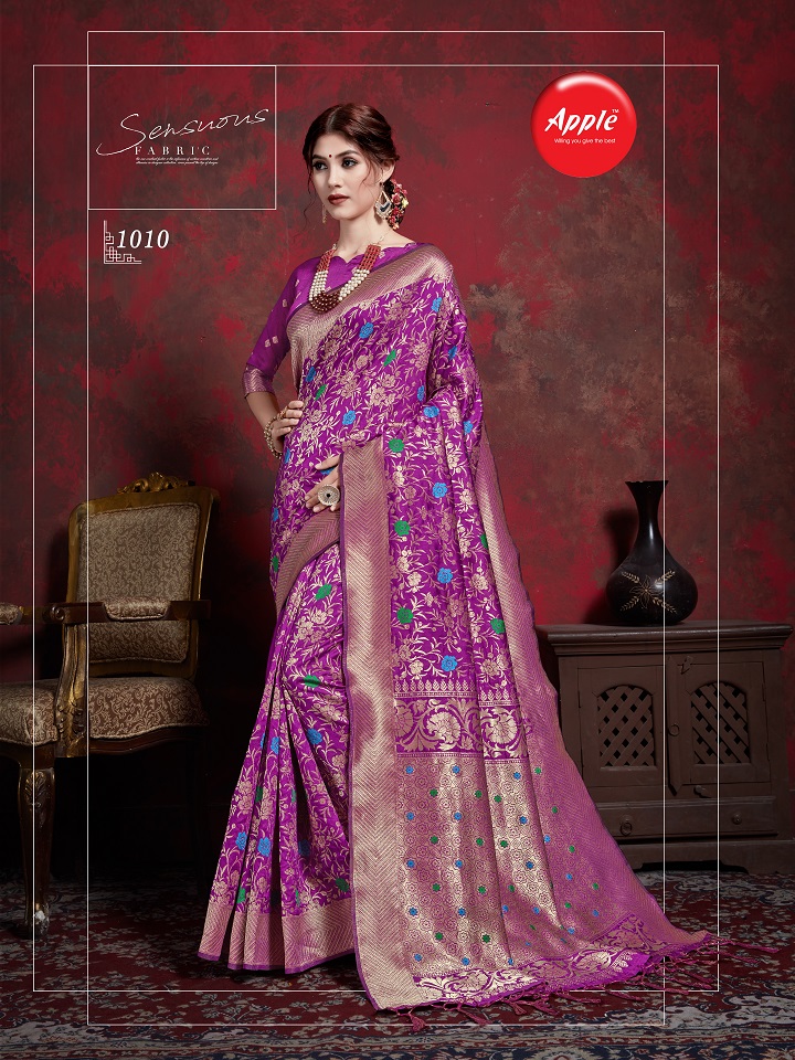 Maher Vol 1 By Apple Fashion Designer Sarees Catalogue