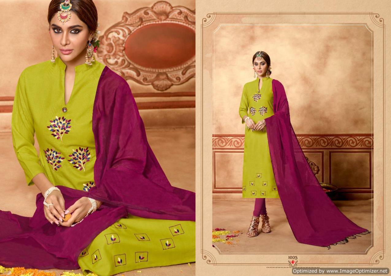 Sun Shine Avc Designer Churidar Dress Materials