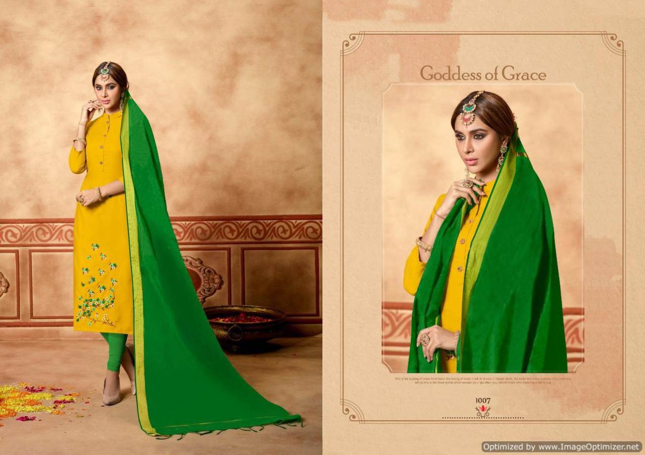 Sun Shine Avc Designer Churidar Dress Materials