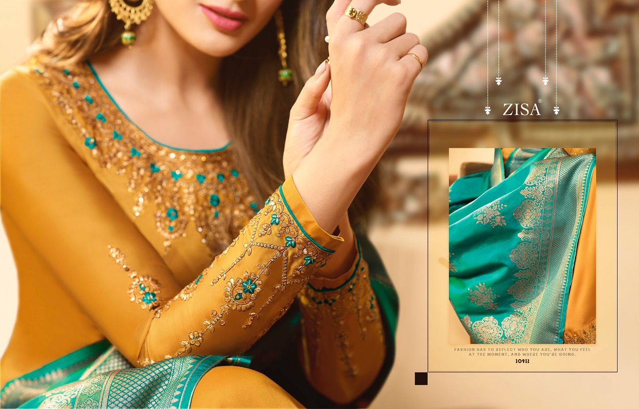 Banarasi Vol 5 By Zisa Fashion Salwar Kameez Catalogue