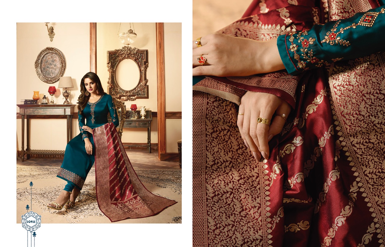 Banarasi Vol 5 By Zisa Fashion Salwar Kameez Catalogue