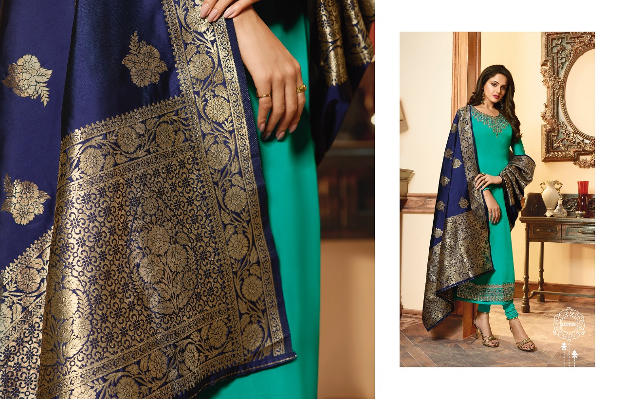 Banarasi Vol 5 By Zisa Fashion Salwar Kameez Catalogue