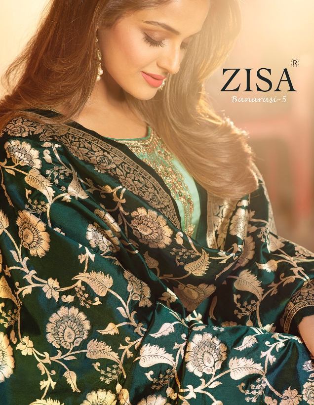 Banarasi Vol 5 By Zisa Fashion Salwar Kameez Catalogue