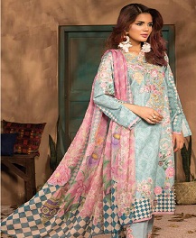 Cs Luxury Vol 7 Karachi Dress Materials Catalogue