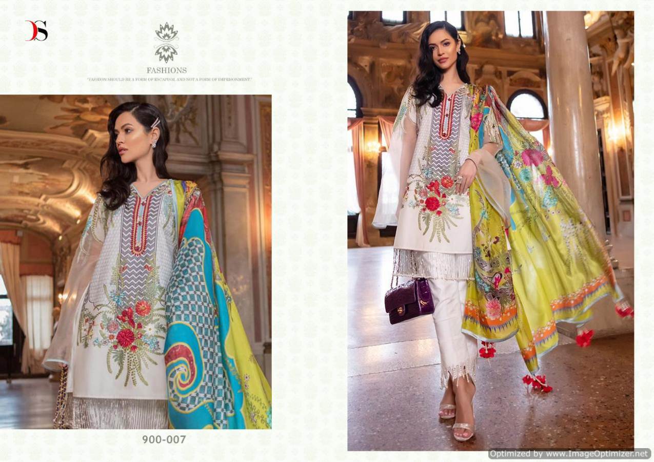 Sana Safinaz Lawn 19 By Deepsy Pakistani Salwar Kameez Catalogue