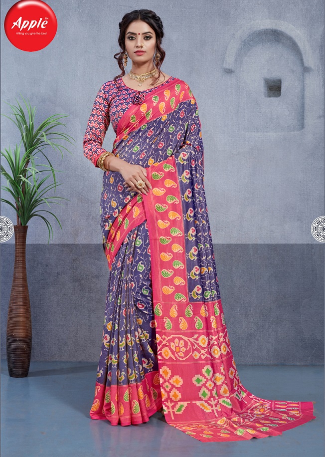 Dhakai Silk Vol 3 Apple Designer Silk Sarees Catalogue