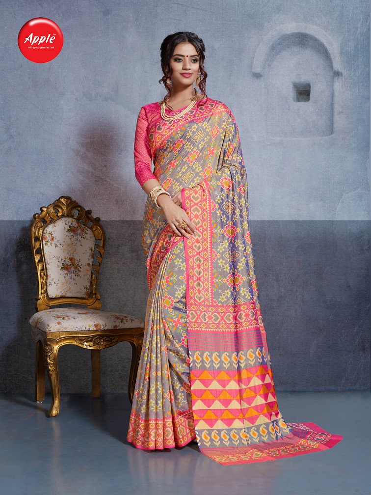 Dhakai Silk Vol 3 Apple Designer Silk Sarees Catalogue