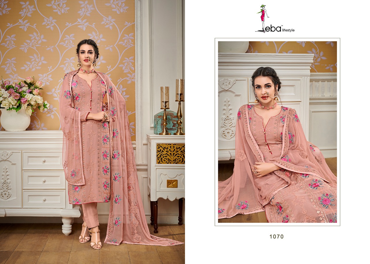 Eba Life Style By Hurma Vol 13 Churidar Salwar Kameez Catalogue