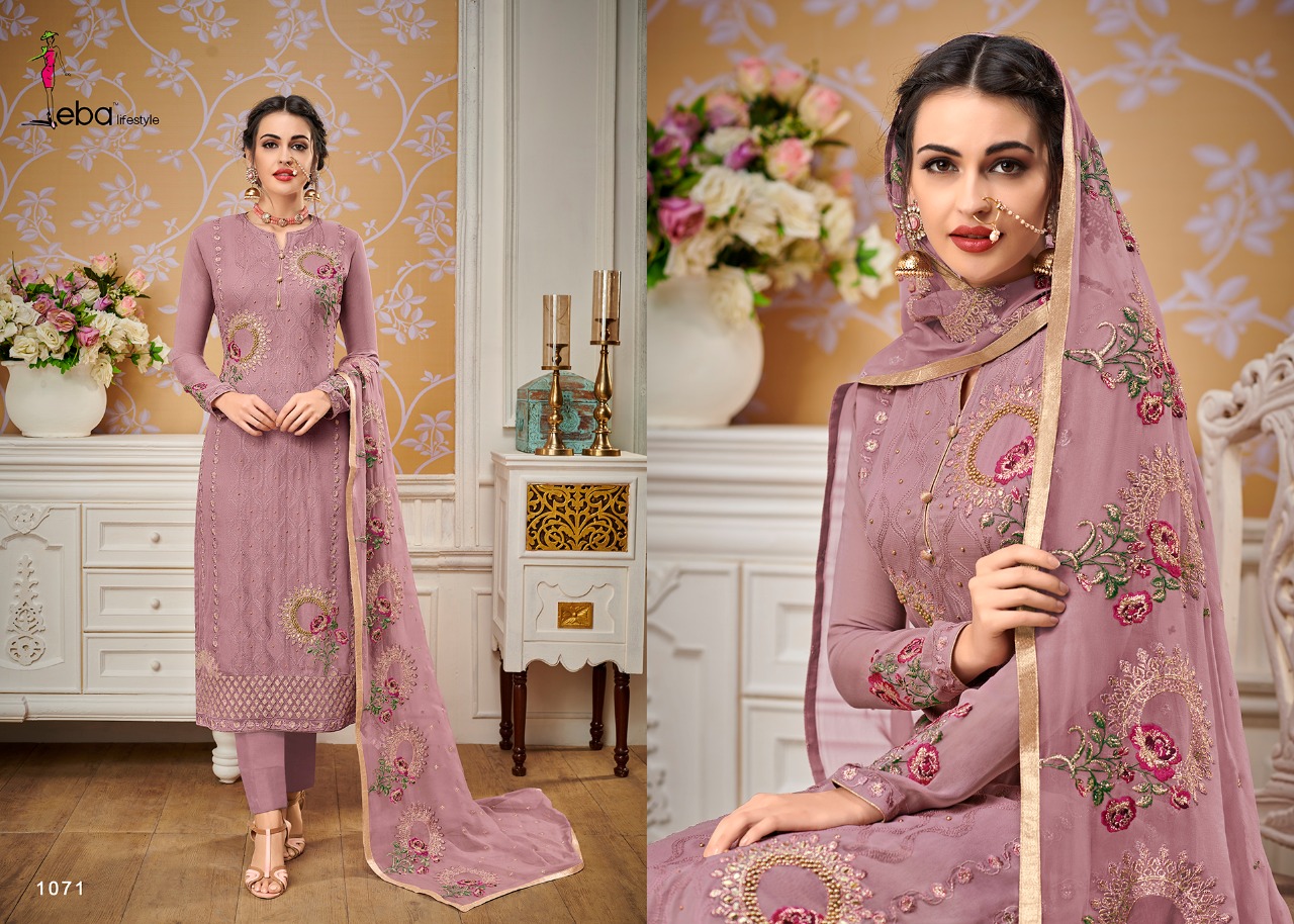 Eba Life Style By Hurma Vol 13 Churidar Salwar Kameez Catalogue