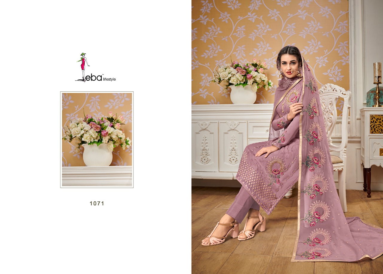 Eba Life Style By Hurma Vol 13 Churidar Salwar Kameez Catalogue