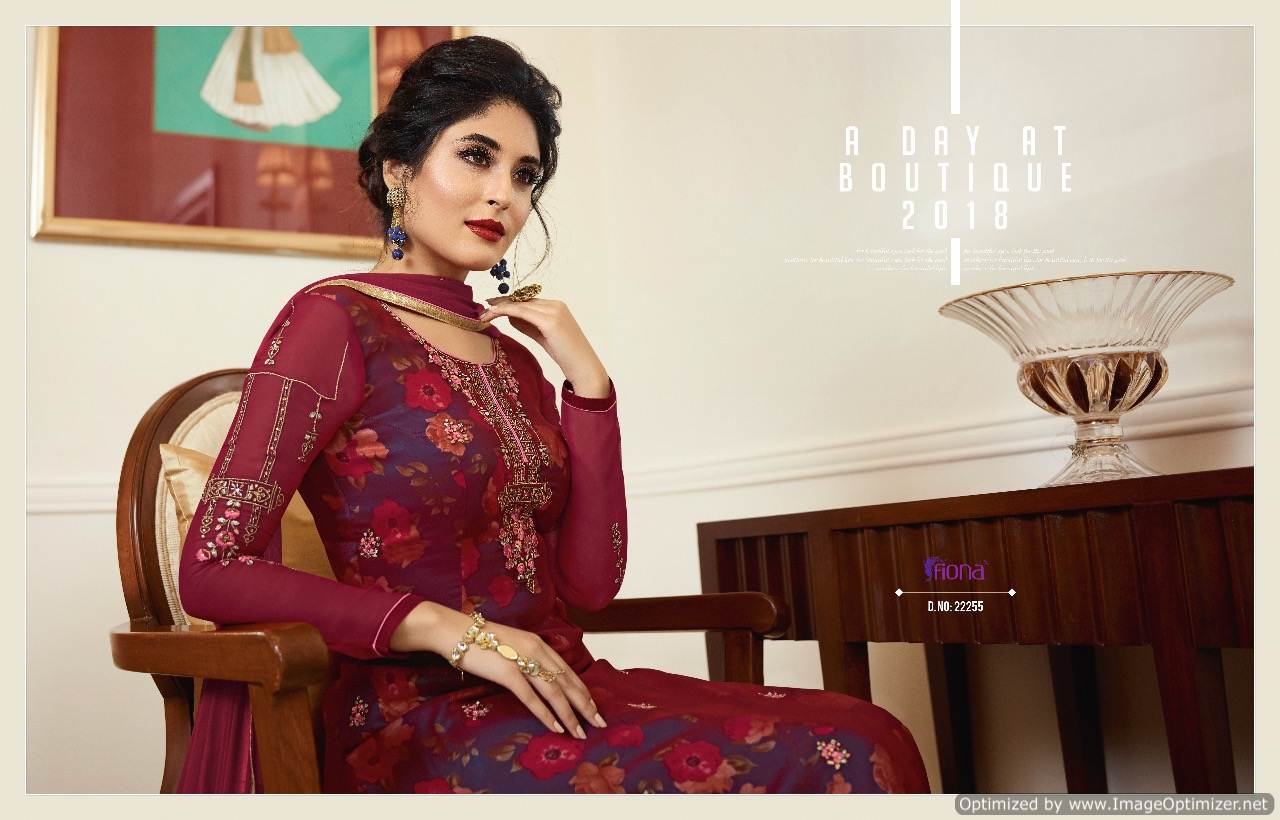 Kritika Vol 7 By Fiona Churidar Salwar Suit Catalogue