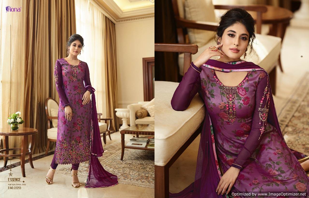 Kritika Vol 7 By Fiona Churidar Salwar Suit Catalogue