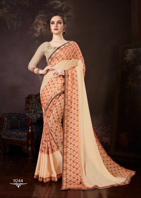 Gracie Chaina Chiffon  Printed Saree Catalogue By Kodas Group