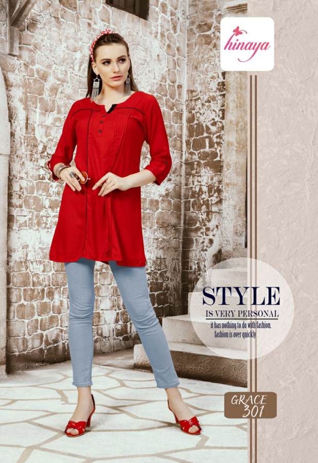 Grace Vol 3 By Hinaya Fashion Designer Kurtis Catalogue