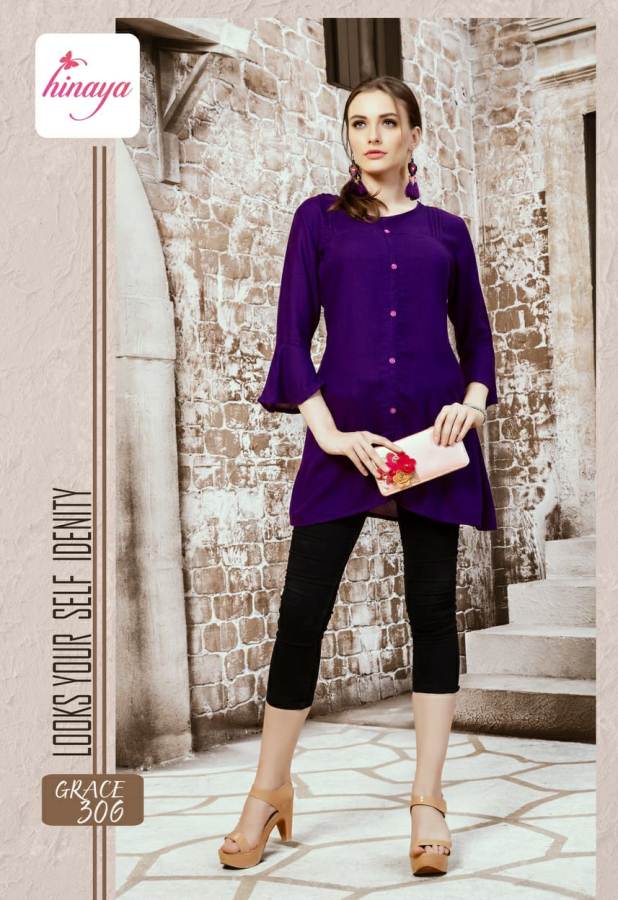 Grace Vol 3 By Hinaya Fashion Designer Kurtis Catalogue