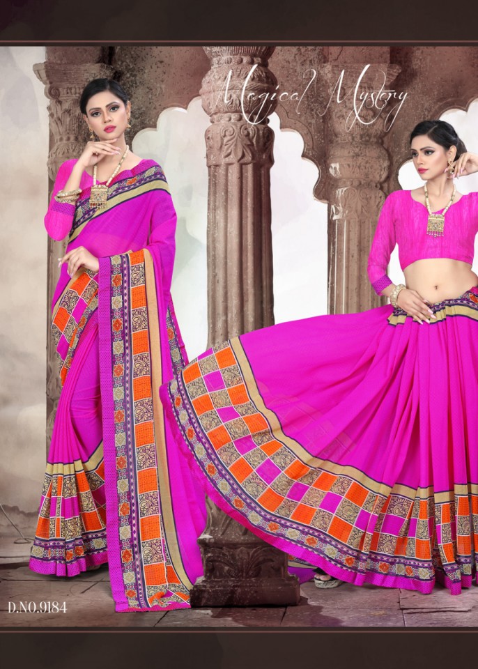 Fuzzy 13 By Hatyee Printed Sarees Catalogue