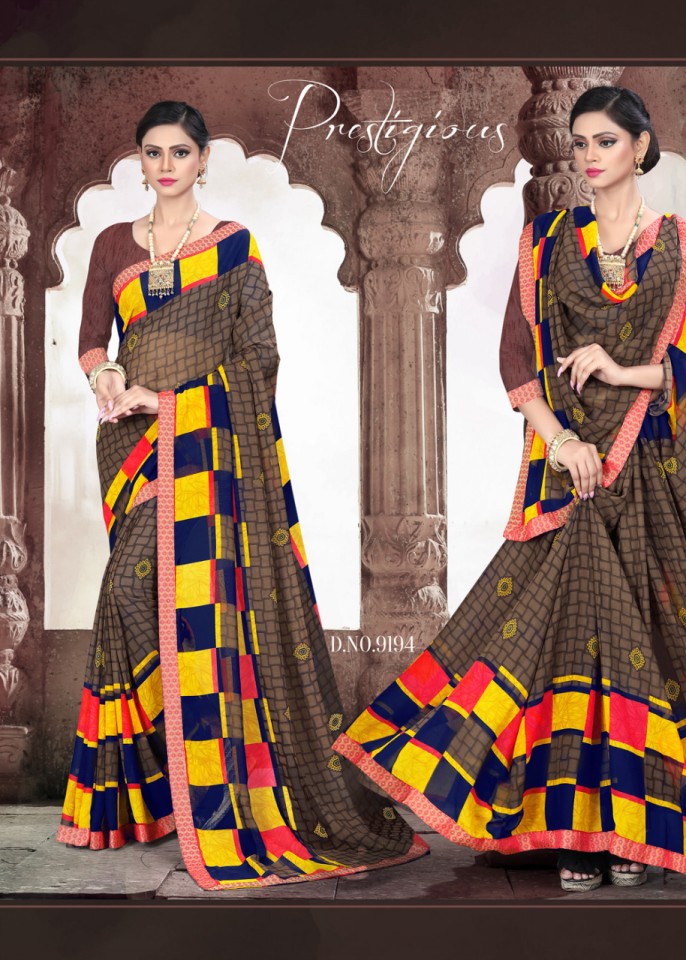 Fuzzy 13 By Hatyee Printed Sarees Catalogue