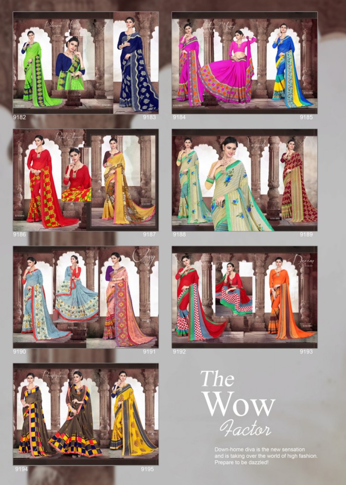 Fuzzy 13 By Hatyee Printed Sarees Catalogue