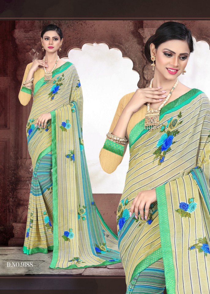 Fuzzy 13 By Hatyee Printed Sarees Catalogue